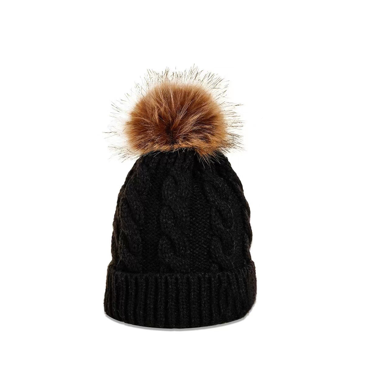 Wholesale Autumn Wool Ball Knitted Hat ACC-HT-Suli004