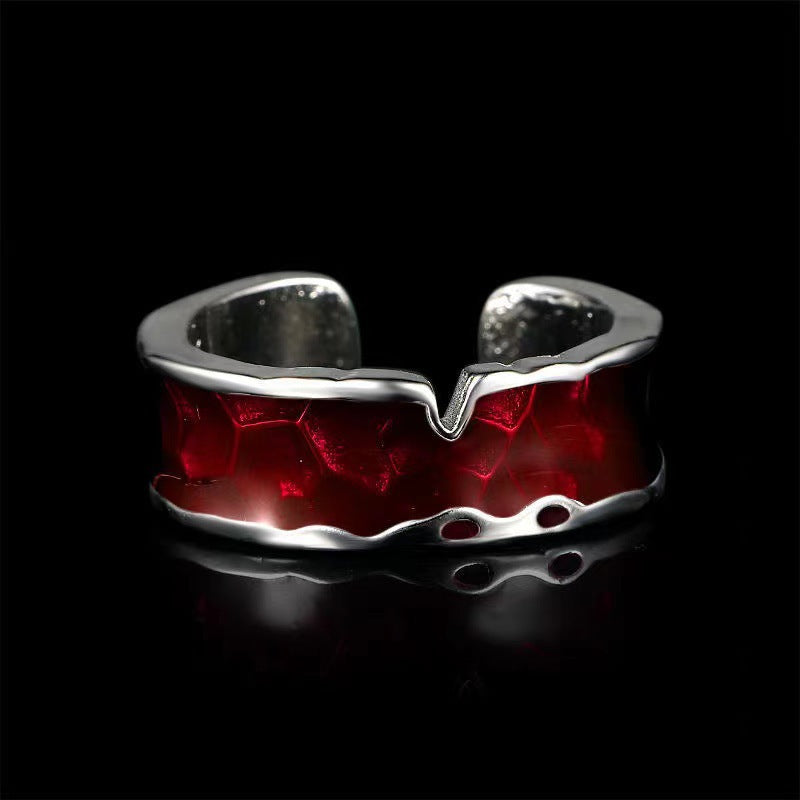 Wholesale Trendy Unisex Adjustable Ring Black Metal Electroplated Jewelry Accessory Everyday Wear