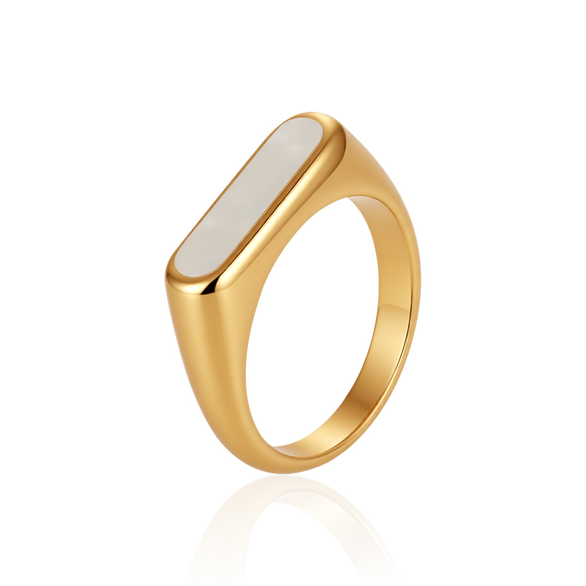 Wholesale Trendy Stainless Steel Cross Ring with Honeycomb Design,  Gold Finish Open Ring Fashion Accessory for Women