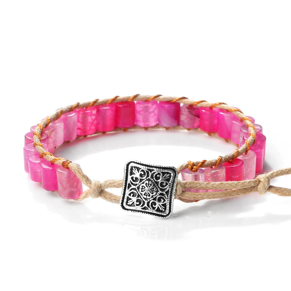 Wholesale Vintage Bohemian Handmade Braided Bracelets ACC-BT-Xinh005