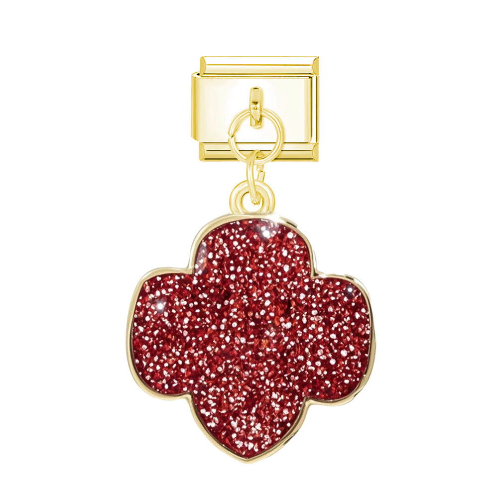 Wholesale Italian Charm Bracelet 9mm DIY Single Hook  Creative Stainless Steel Composable Bracelet