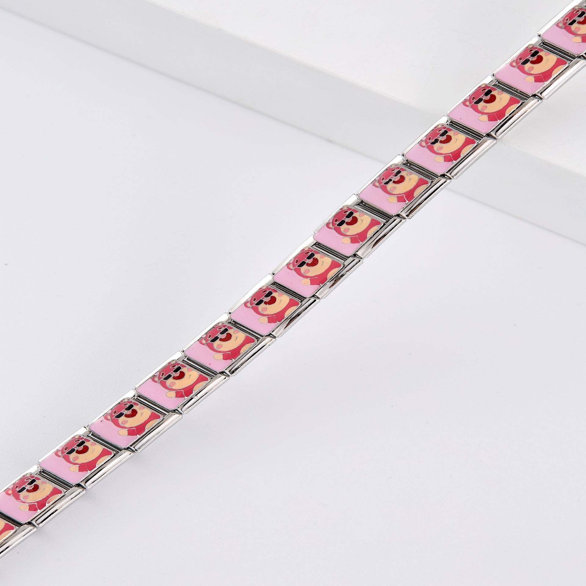 Wholesale Italian Charm Bracelet 9mm DIY Splicing Removable Stainless Steel Cartoon Composable Bracelet ACC-BT-XY041