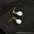 Wholesale Water Drop Pearl Earrings Retro Elegant  Pearl Small Earrings