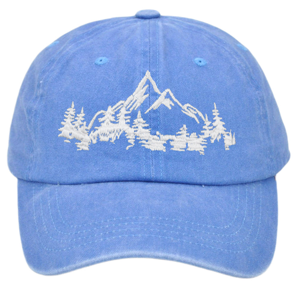 Wholesale Embroidered Mountain Forest Baseball Cap Peaked Cap ACC-HT-PeiNi002