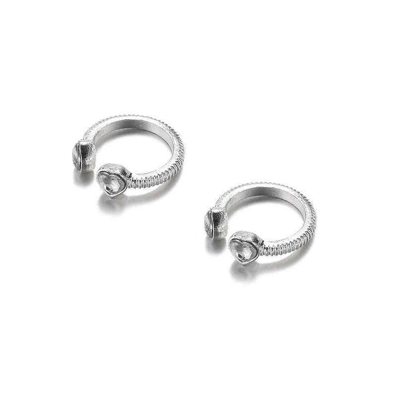 Wholesale alloy love ring small diamond ring ladies ring suit