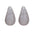 Wholesale 18k Brass Zircon Water Drop Earrings Color Zirconium Fashion Earrings