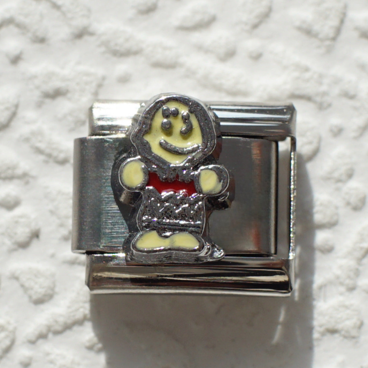 Wholesale 5pcs Italian Charm Bracelet 9mm DIY Splicing Cute Creative Stainless Steel Composable Bracelet