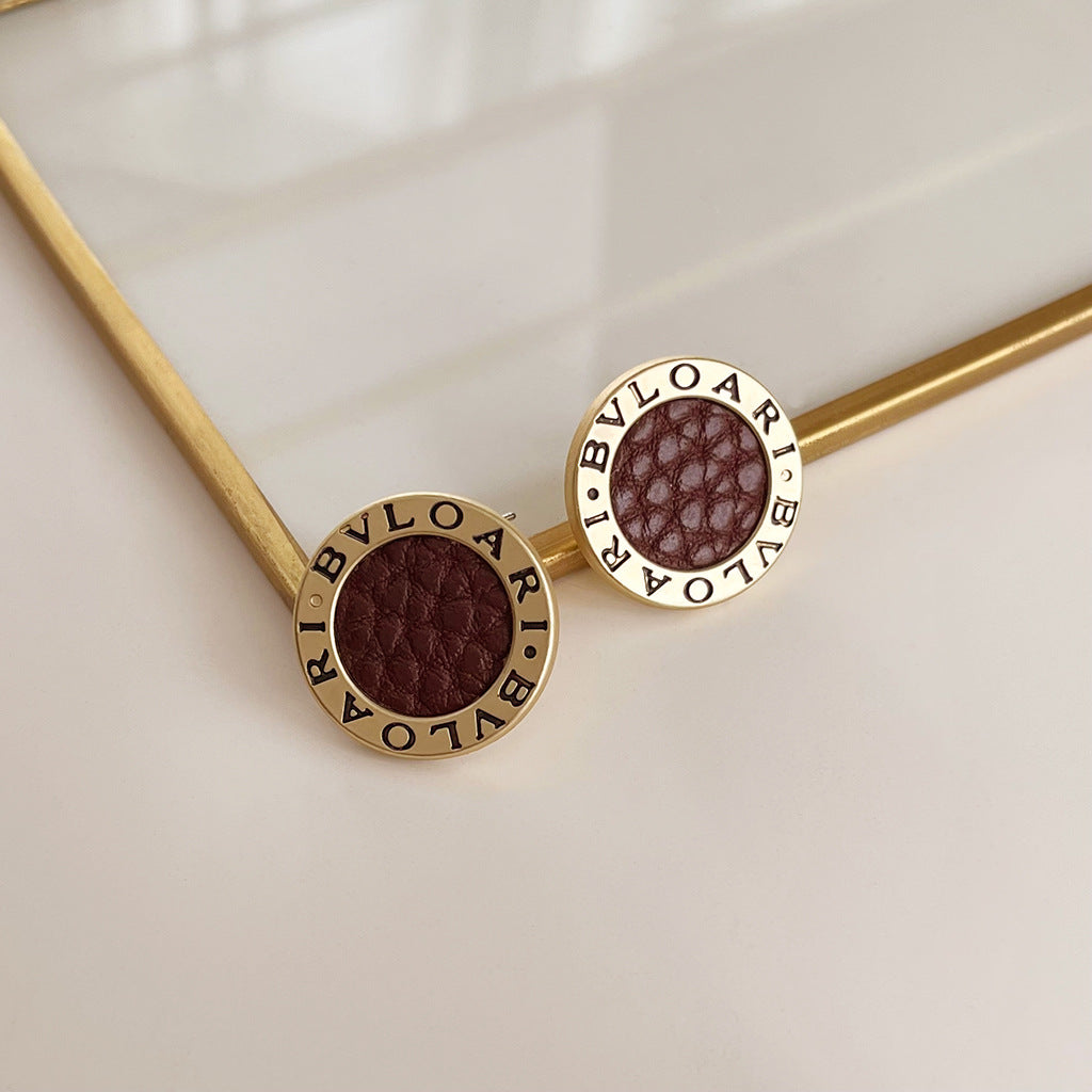 Wholesale vintage oil-dropped medieval style Pearl Earrings