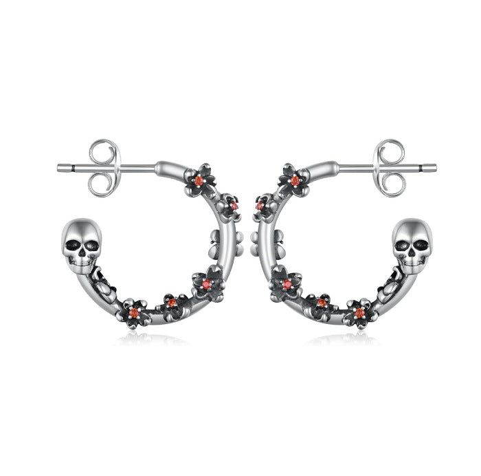 Wholesale Halloween Earrings Personalized Creative Skull Garland Earrings