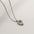 Wholesale  26 English letter necklace  titanium steel bubble smooth letter pendant clavicle chain