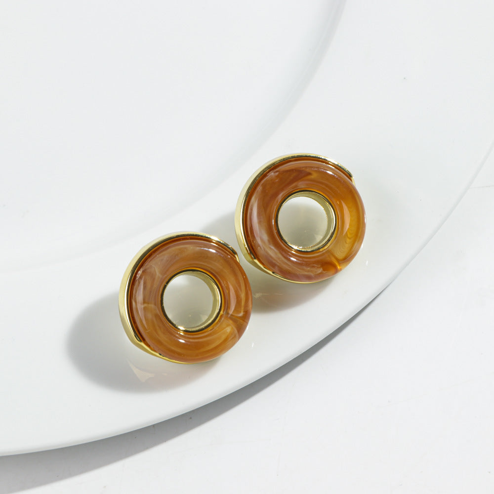 Wholesale Luxury Geometric Irregular Earrings