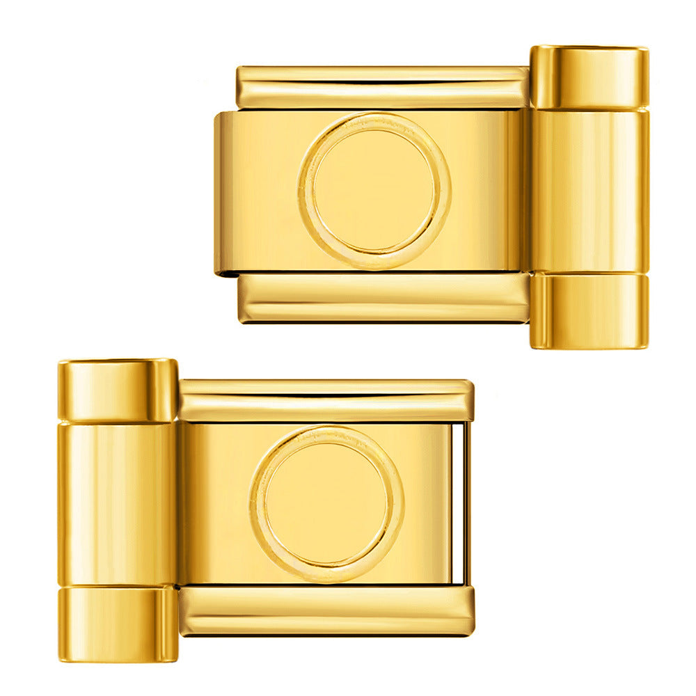 Wholesale 5pcs multi-size watch band connector italian module bracelet