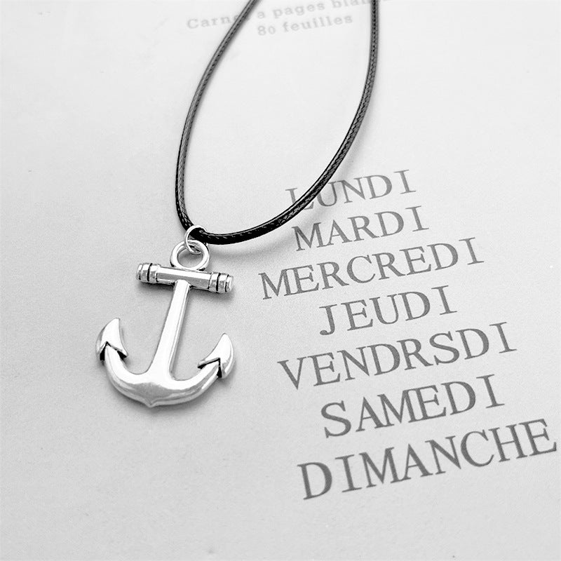 Wholesale Electroplated Alloy Vintage Cross Geometric Necklace,  Jewelry Accessory for Couples