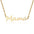 Wholesale Mama mother letter necklace  creative Mother's Day all-match necklace