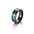 Wholesale  Men's  Electroplated Black Combination Stainless Steel Ring