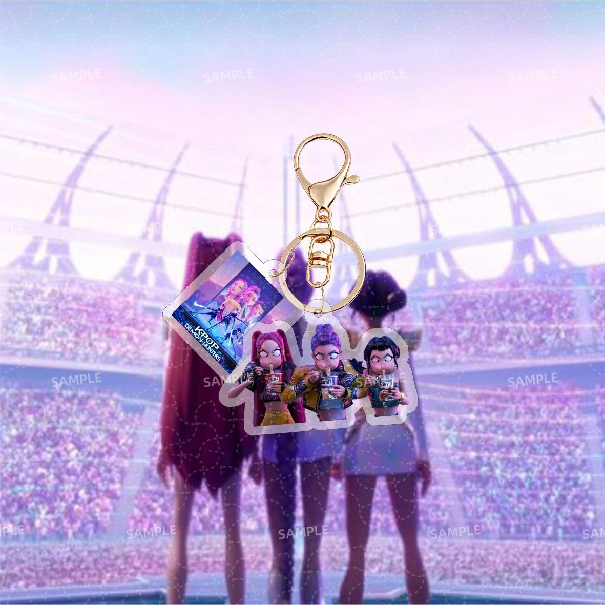 Wholesale KPOP Anime Acrylic Keychain