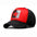 Wholesale hip hop peaked cap five-pointed star printed baseball cap