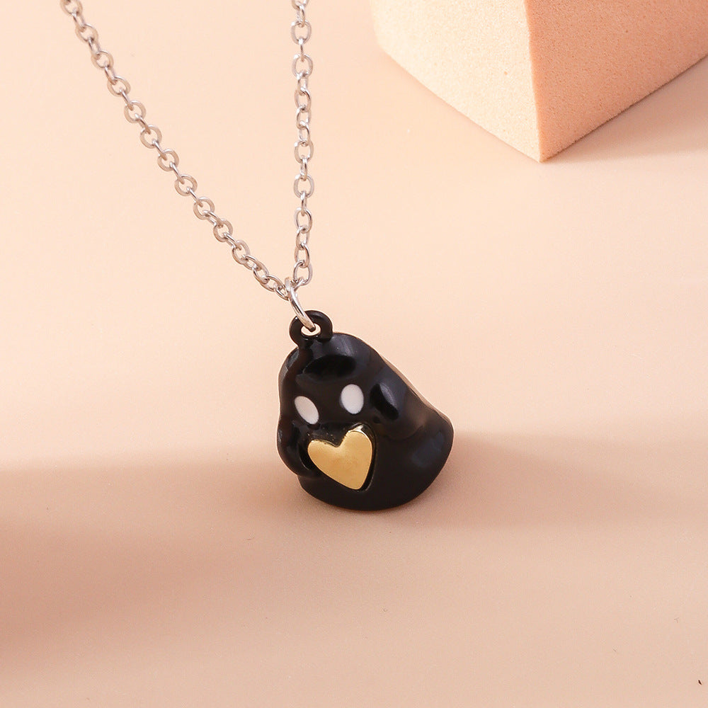 Wholesale  Halloween Ghost Clavicle Chain Neck Accessories