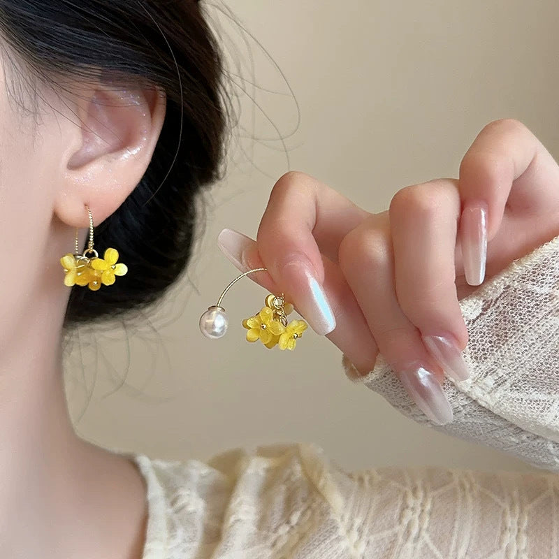 Wholesale  Fashion Sunflower Earrings