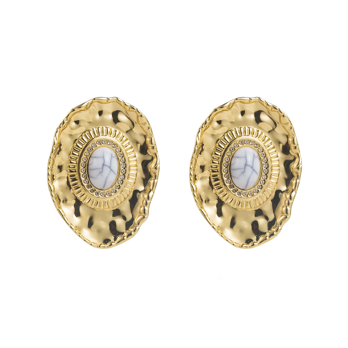 Wholesale Retro exaggerated style earrings