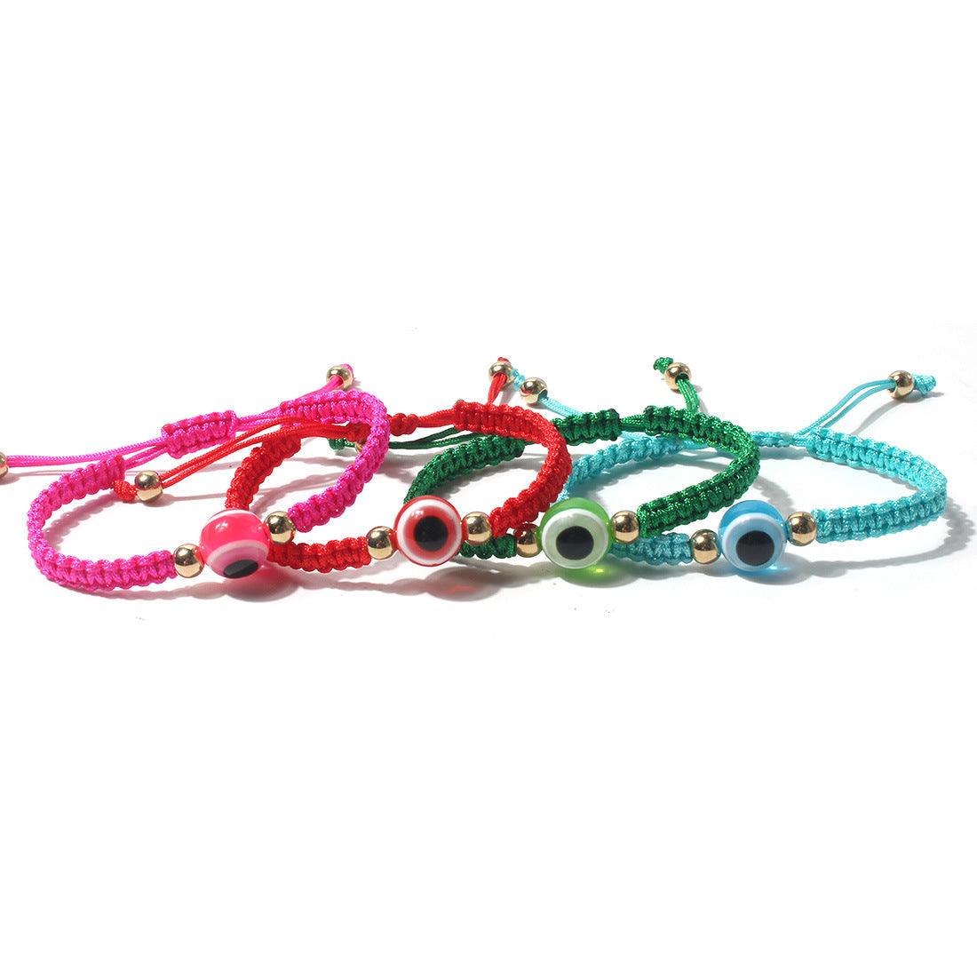 Wholesale Bohemian Style Braided Eye Cord Bracelet