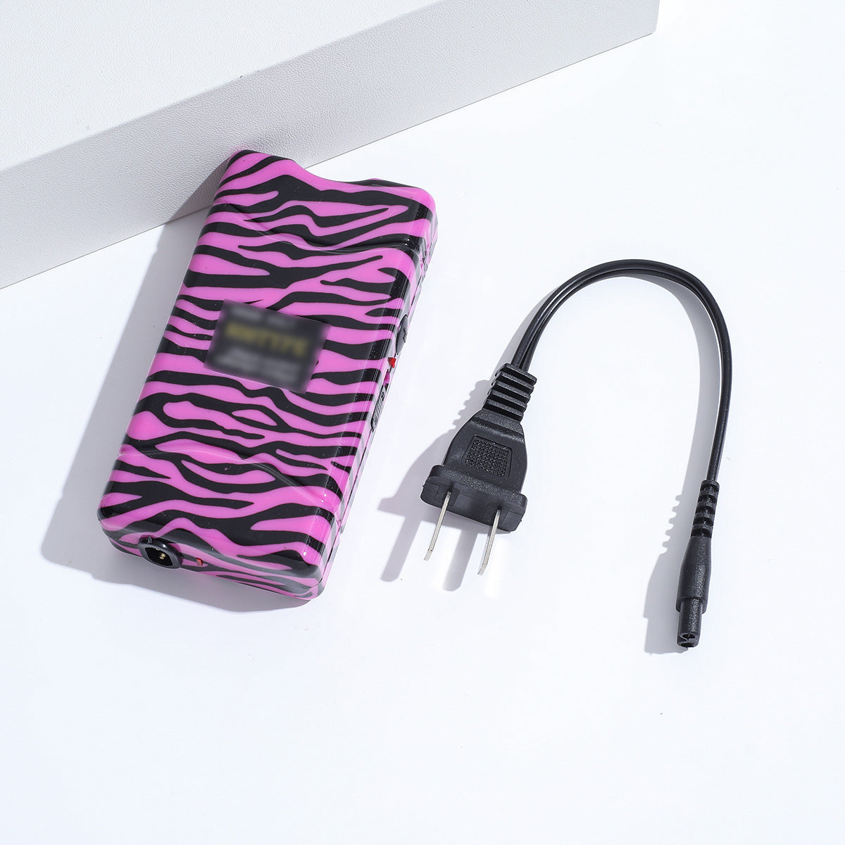 Wholesale Colorful Zebra Pattern Multifunctional Rechargeable Flashlight Keychain Accessories ACC-KC-ZhiYa063