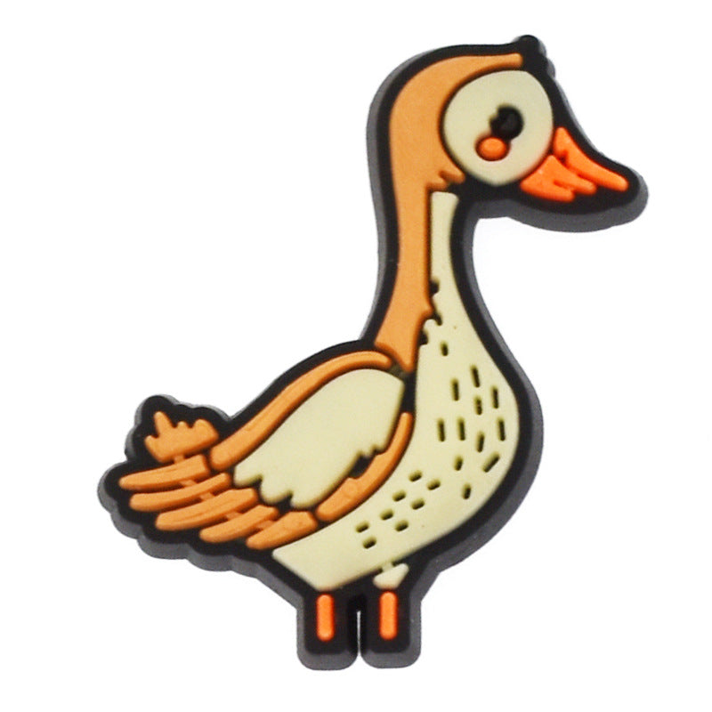 Wholesale Random 100pcs Farm Theme Cartoon Shoes Accessories Shoes Charms ACC-SC-RYY050