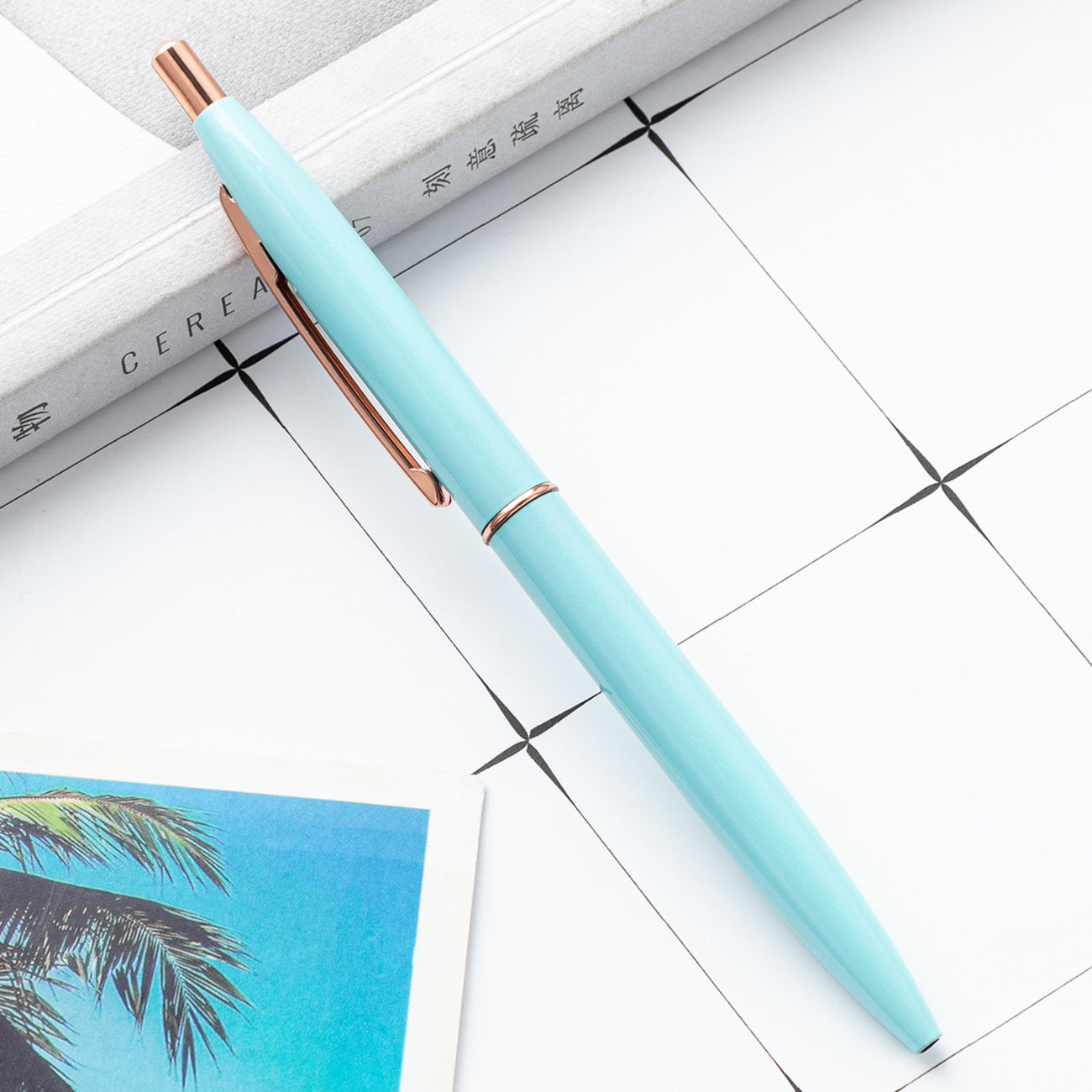 Wholesale Press Ballpoint Pen Multi-color Aluminum Rod Ballpoint Pen ACC-PN-HuaH040