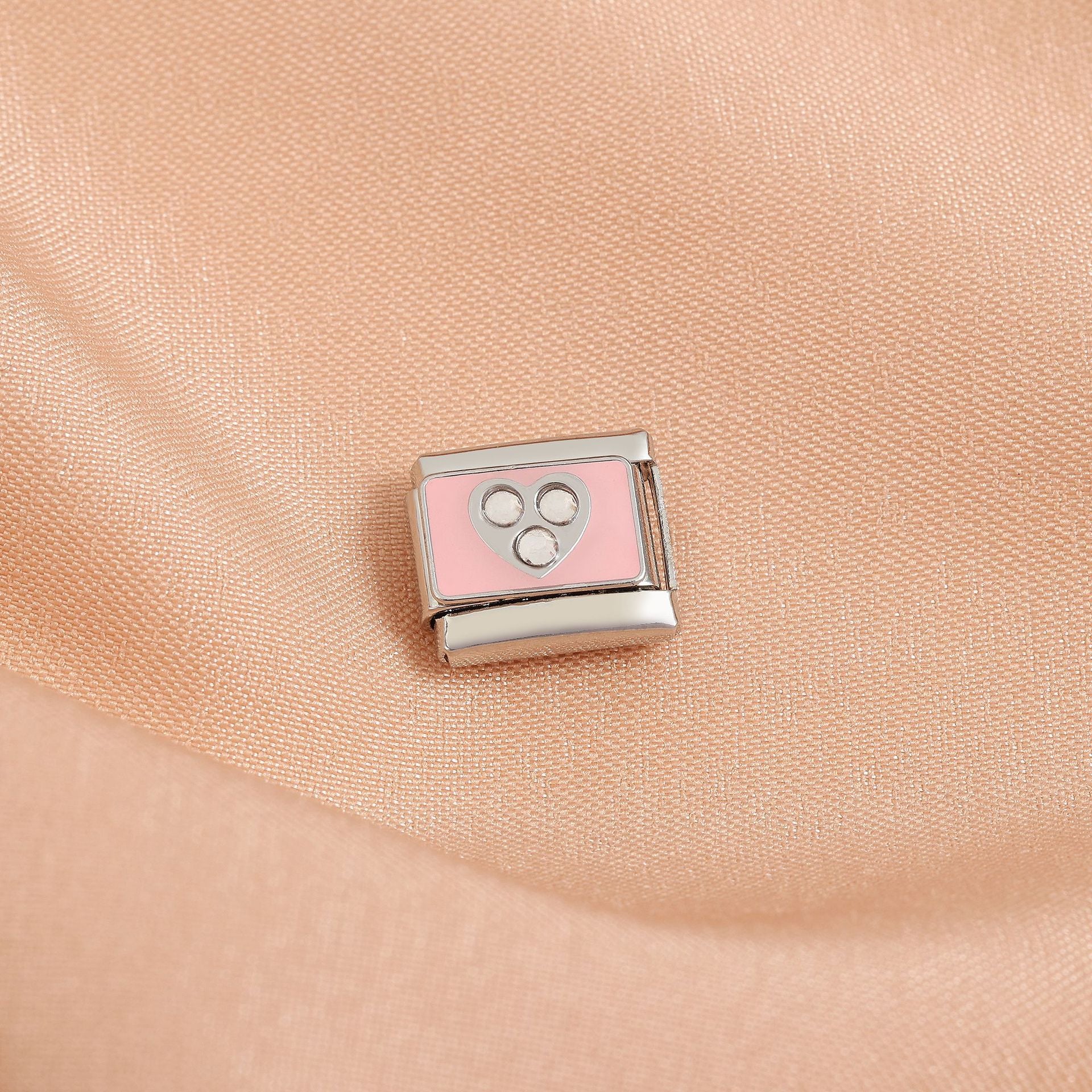 Wholesale Italian Charm Bracelet 9mm DIY Splicing Cute Creative Pattern Stainless Steel Composable Bracelet