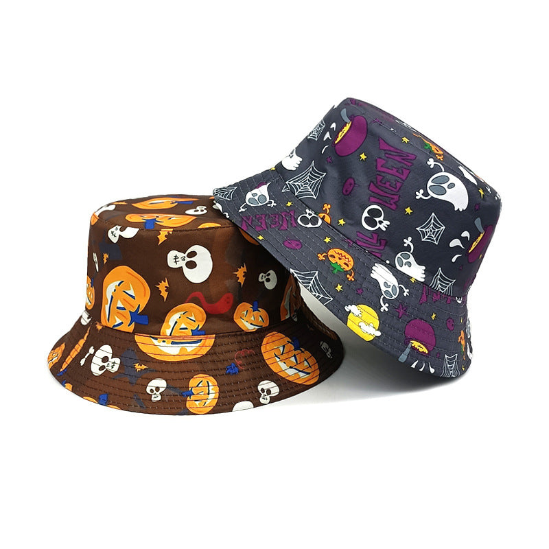Wholesale  new pumpkin skull Bucket Hat