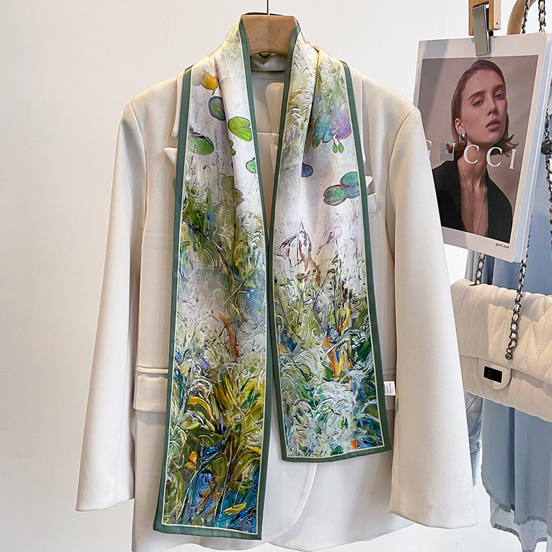 Wholesale Double-layer   Silk  Scarf