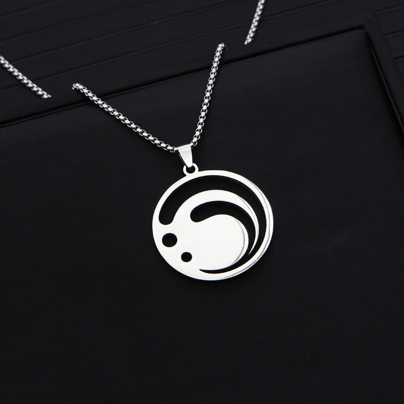 Wholesale God's Eye Titanium Steel Non-Fade Necklace