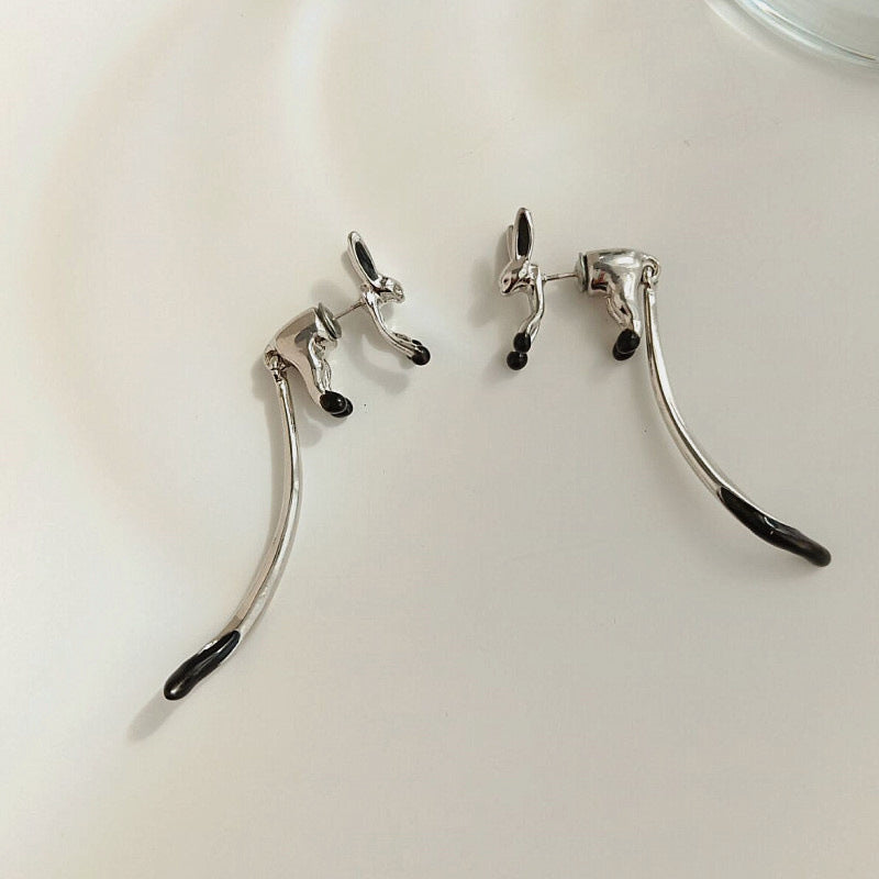 Wholesale  creative funny cat earrings  Fox earrings