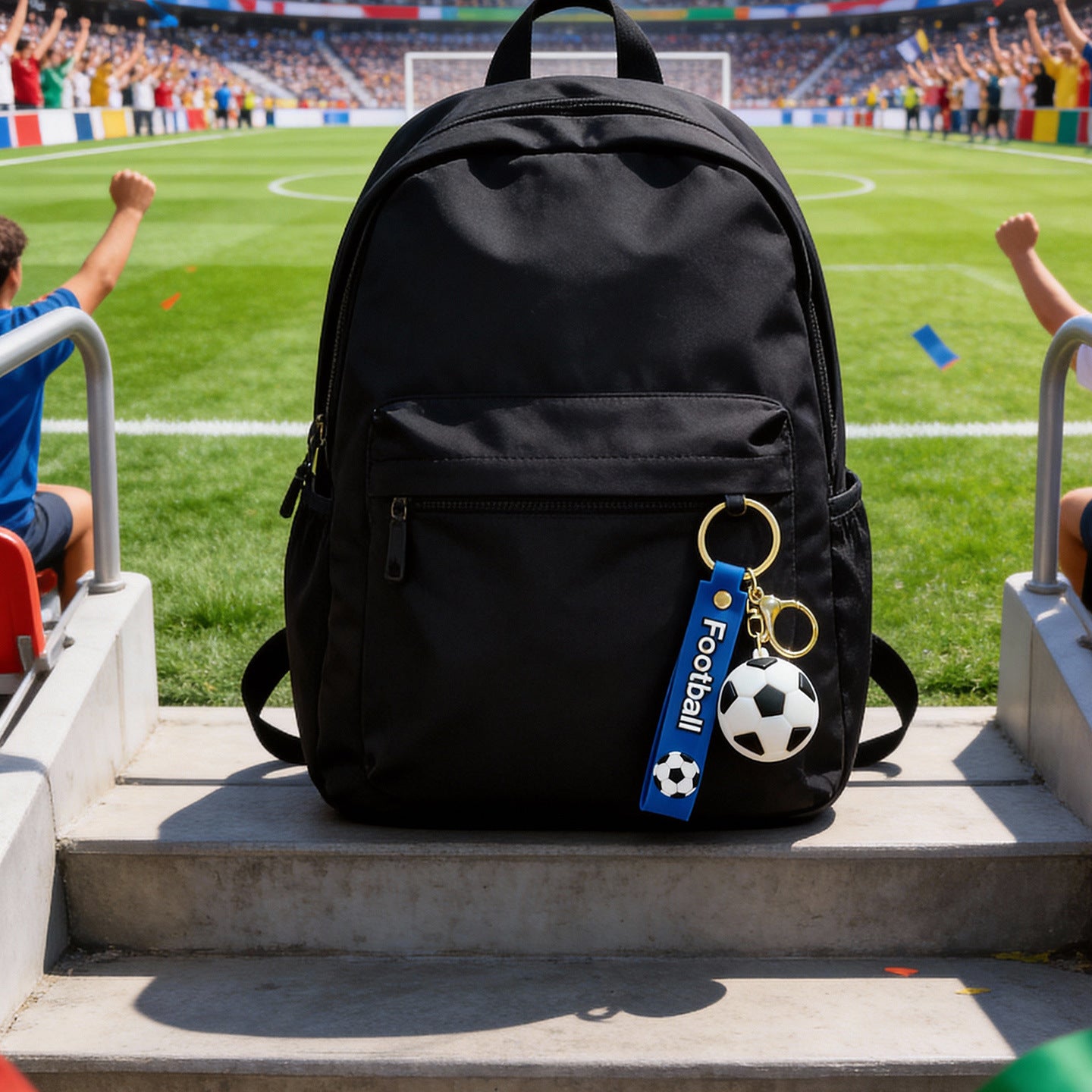 Wholesale Football Keychain Fashion Accessory Car Key Charm Gift For Friend Birthday Party