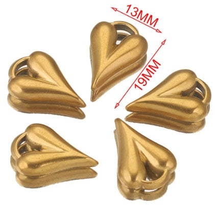 Wholesale 5pcs Stainless steel  retro three-dimensional sun love pendant