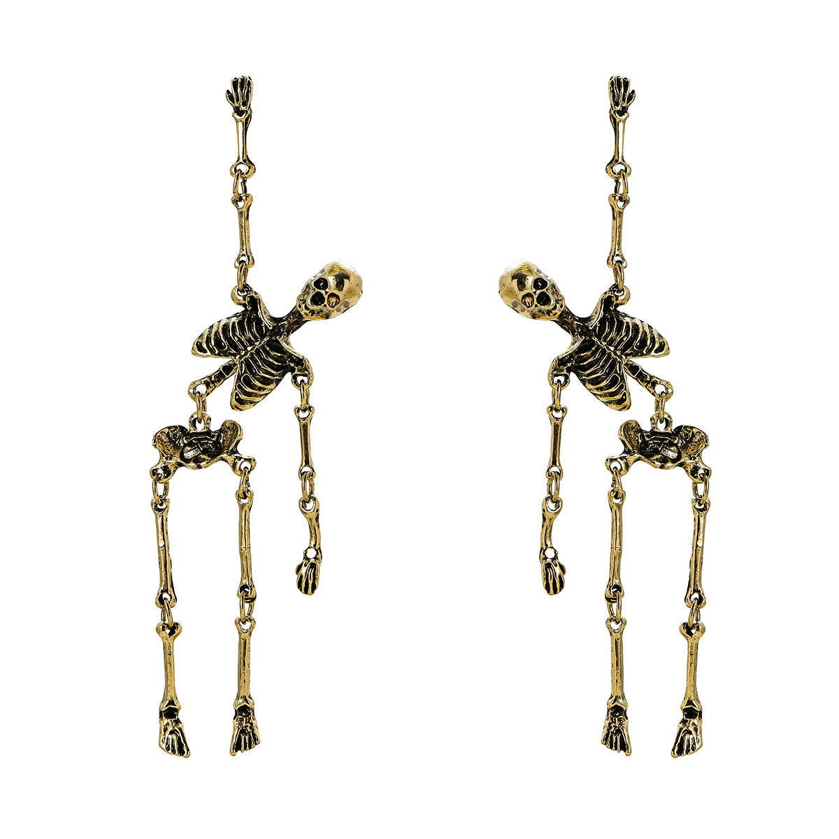 Wholesale Vintage Skeleton Frame Halloween Earrings ACC-ES-BinLi010