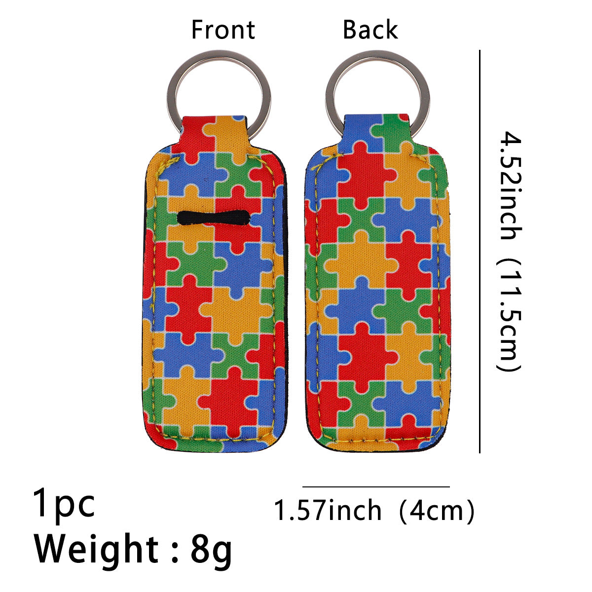 Wholesale 6pcs doctor pill key chain lipstick keychains