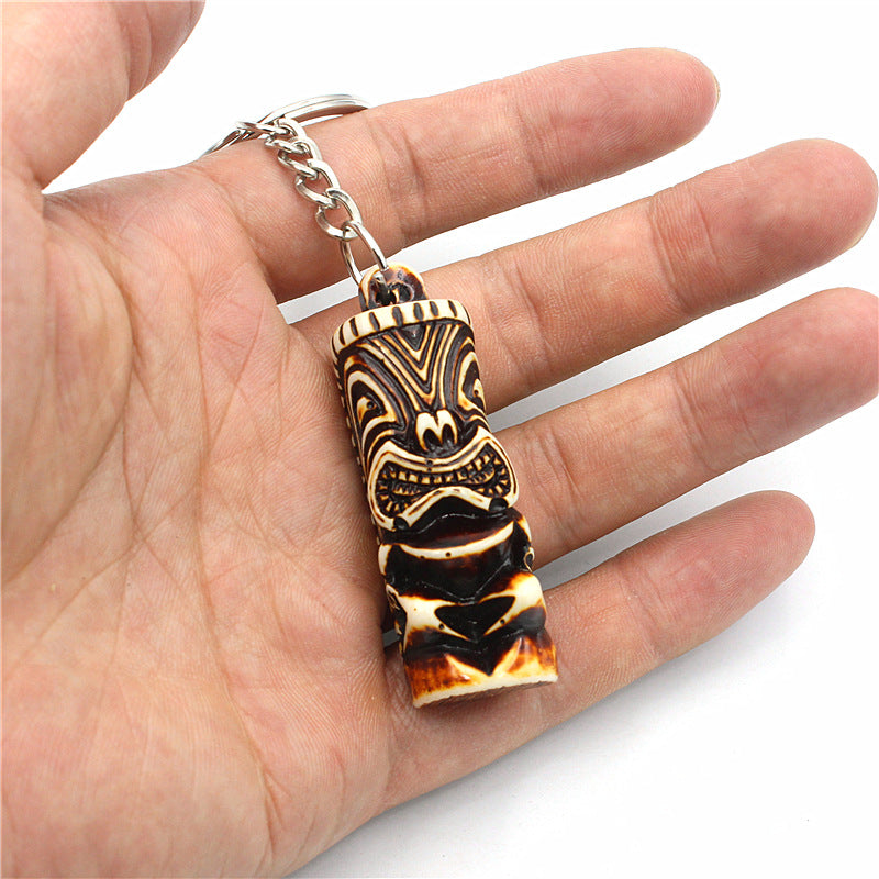 Wholesale Resin Based Statue Keychains ACC-KC-ShuangDe001