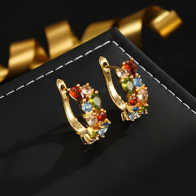 Wholesale Colorful Distinctive Earrings Super Flash  Earrings