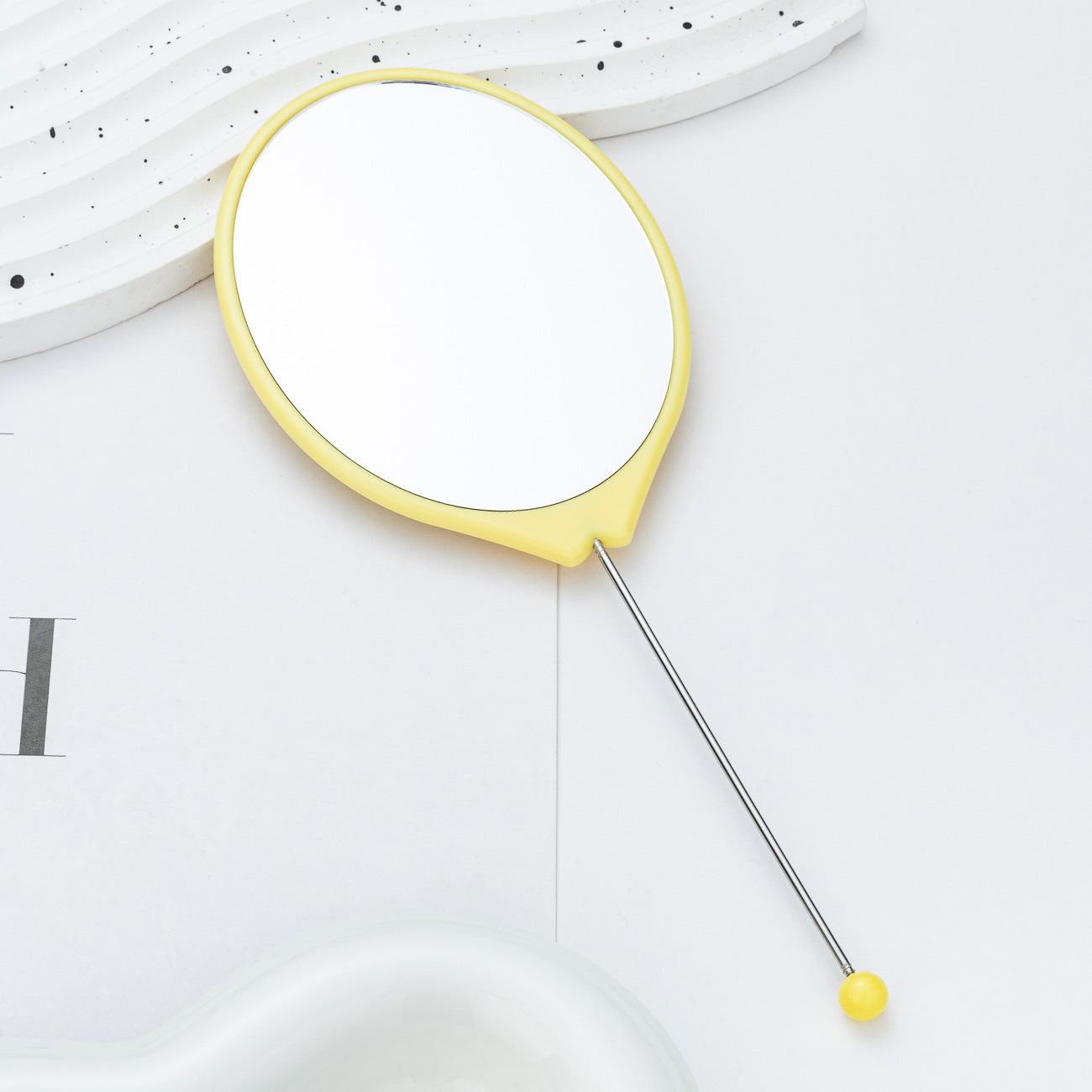 Wholesale DIY Beadable Handheld Makeup Mirror