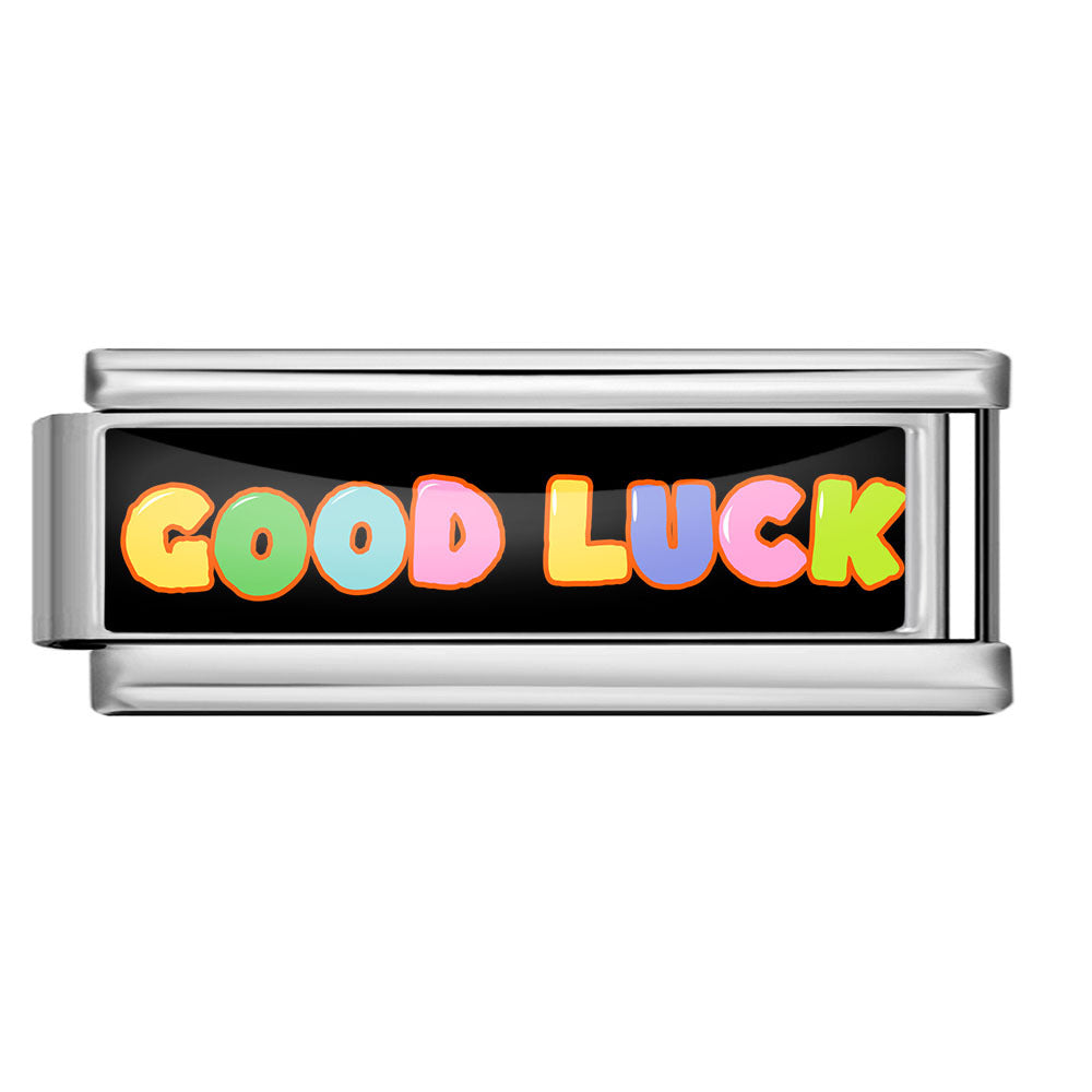 Wholesale 9mm Italian Charm Starter Bracelets DIY Letter Single Section Creative Stainless Steel Composable Bracelet