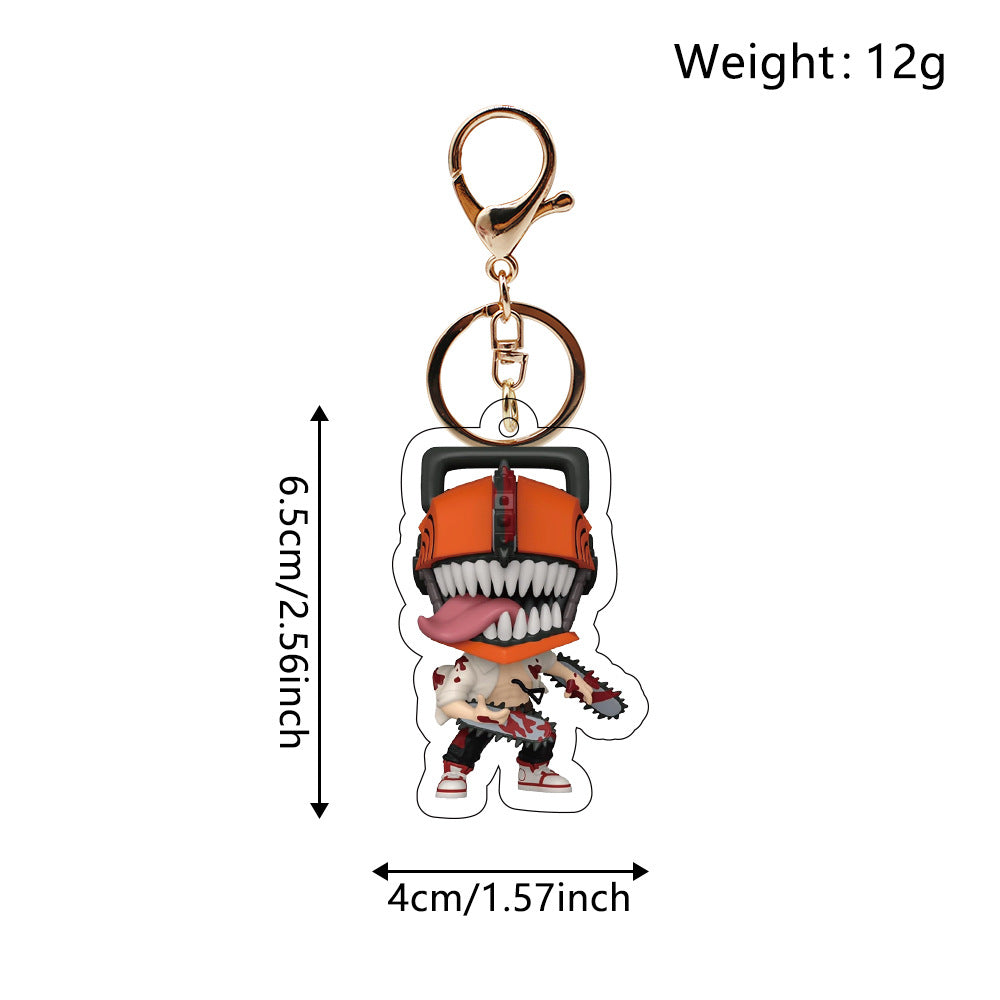 Wholesale acrylic  cartoon anime keychain ACCVIP