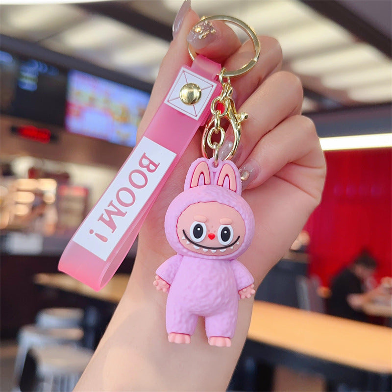 Wholesale Cartoon PVC Soft Glue Cute Keychain ACCVIP-KC-YueWei003