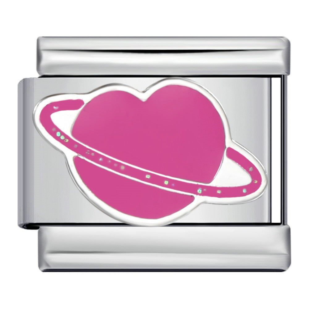 Wholesale Italian Module Bracelet Titanium Steel Welding Oil Dropping DIY Charms