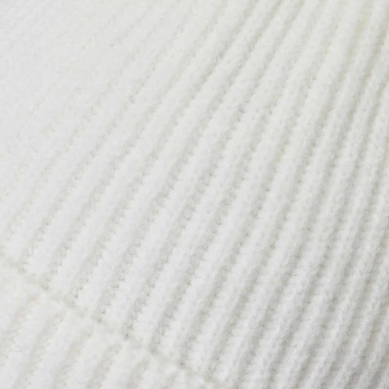 Wholesale Knitted hat wool hat warm earmuffs head all-match cold-proof windproof