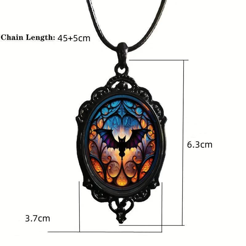 Wholesale Alloy Gothic Bat Pendant Necklace - Fashion Jewelry Accessory for  and Gift