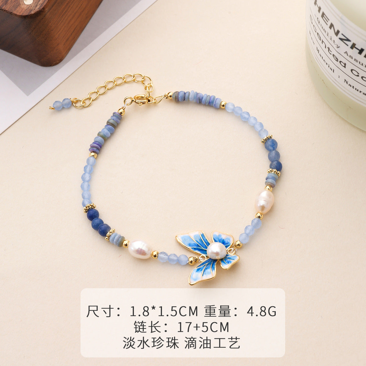 Wholesale Colorful Dopamine Beaded Necklace