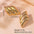 Wholesale light luxury  exaggerated earrings geometric stainless steelearrings
