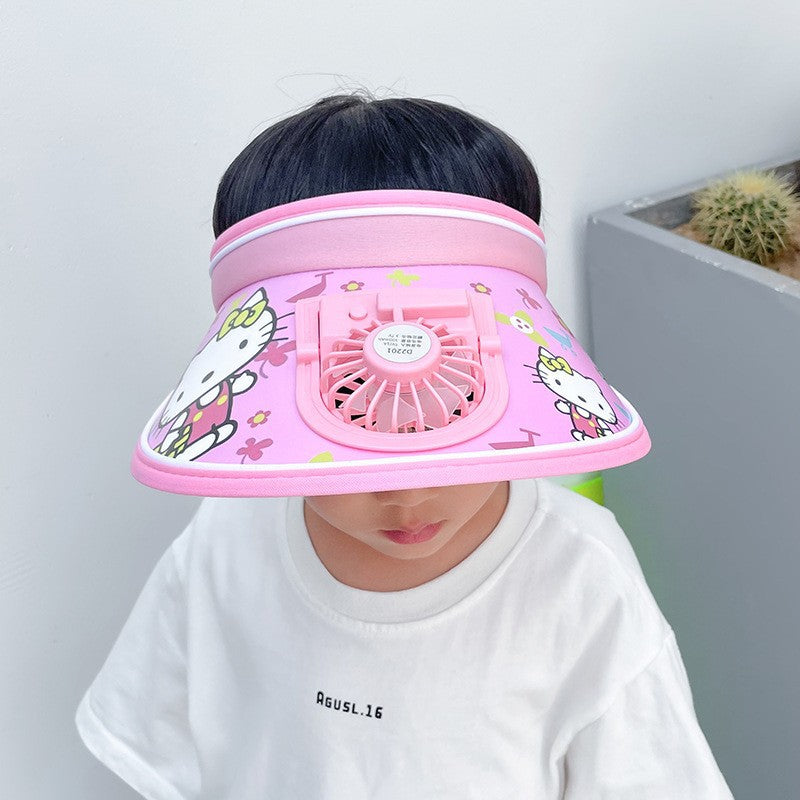 Wholesale Children's Sun Hat Large Brim Casual Cartoon Hat ACC-KH-JiaRong001