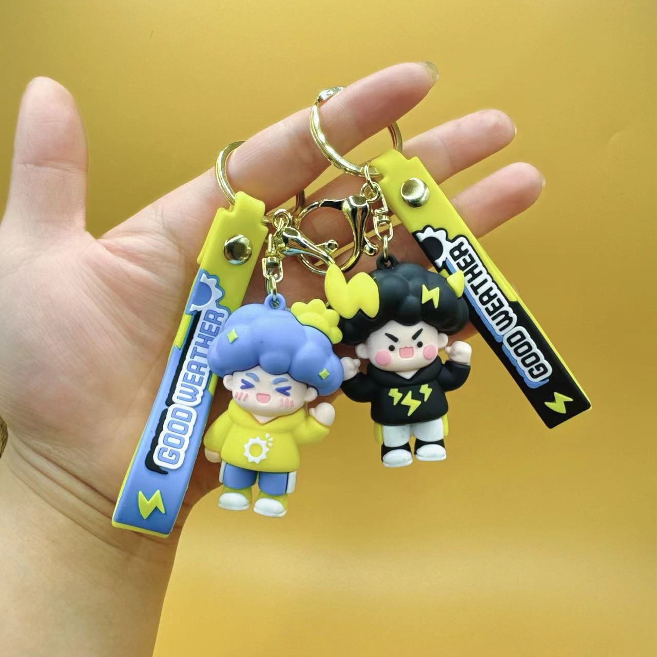 Wholesale Weather Flash Keychains ACC-KC-Qichu004
